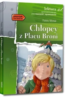 Okładka: Chłopcy z Placu Broni, wydawnictwo Greg