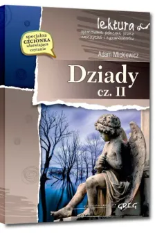 Okładka: Dziady cz. II, wydawnictwo Greg