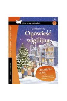 Okładka: Opowieść wigilijna, wydawnictwo SBM