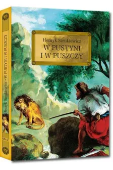Okładka: W pustyni i w puszczy, wydawnictwo Greg